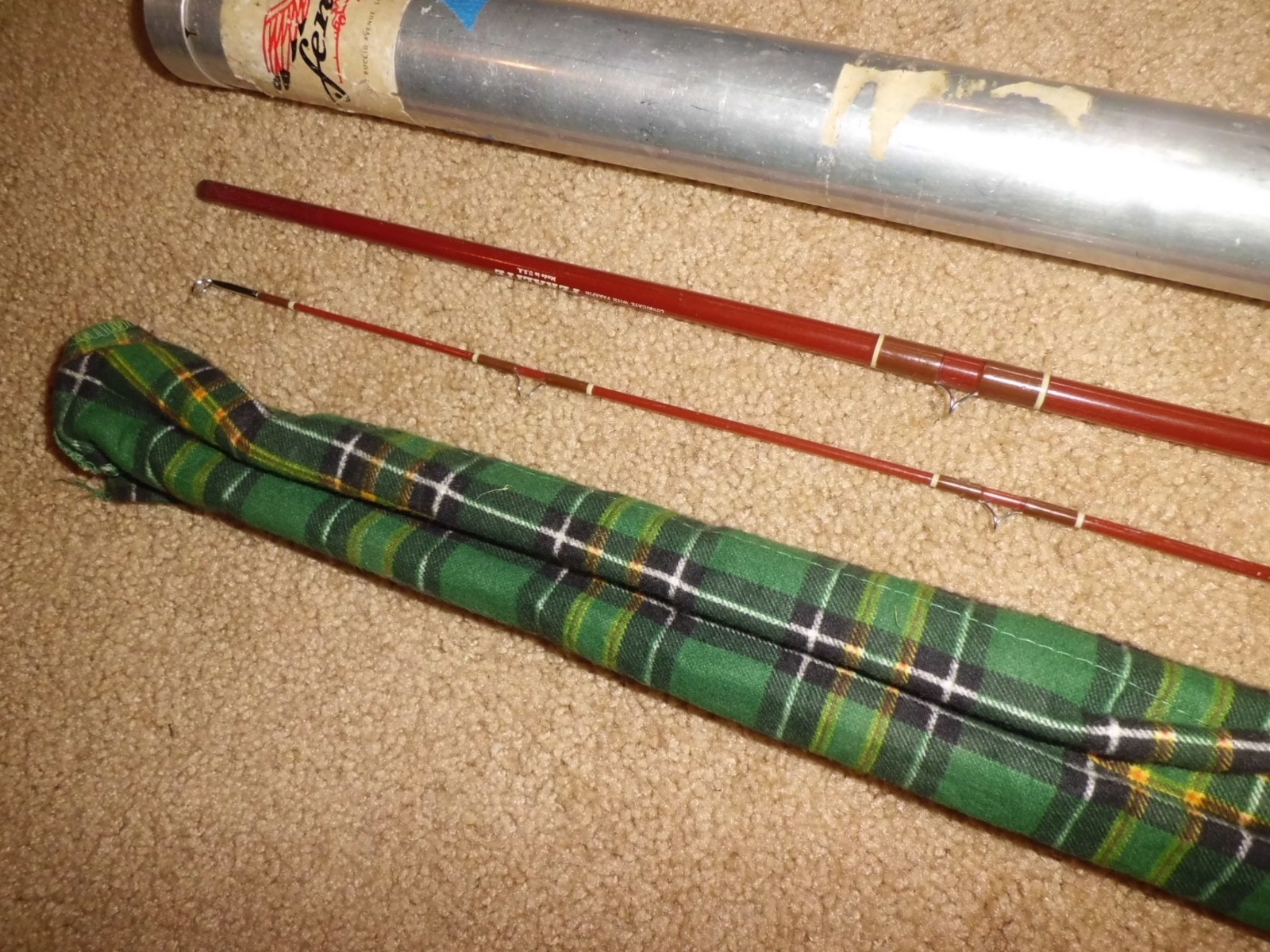 Vintage FENWICK Feralite FF85 Fly 8’6″ Rod- USA- 7-8 fly wt.- MINT #I 97625