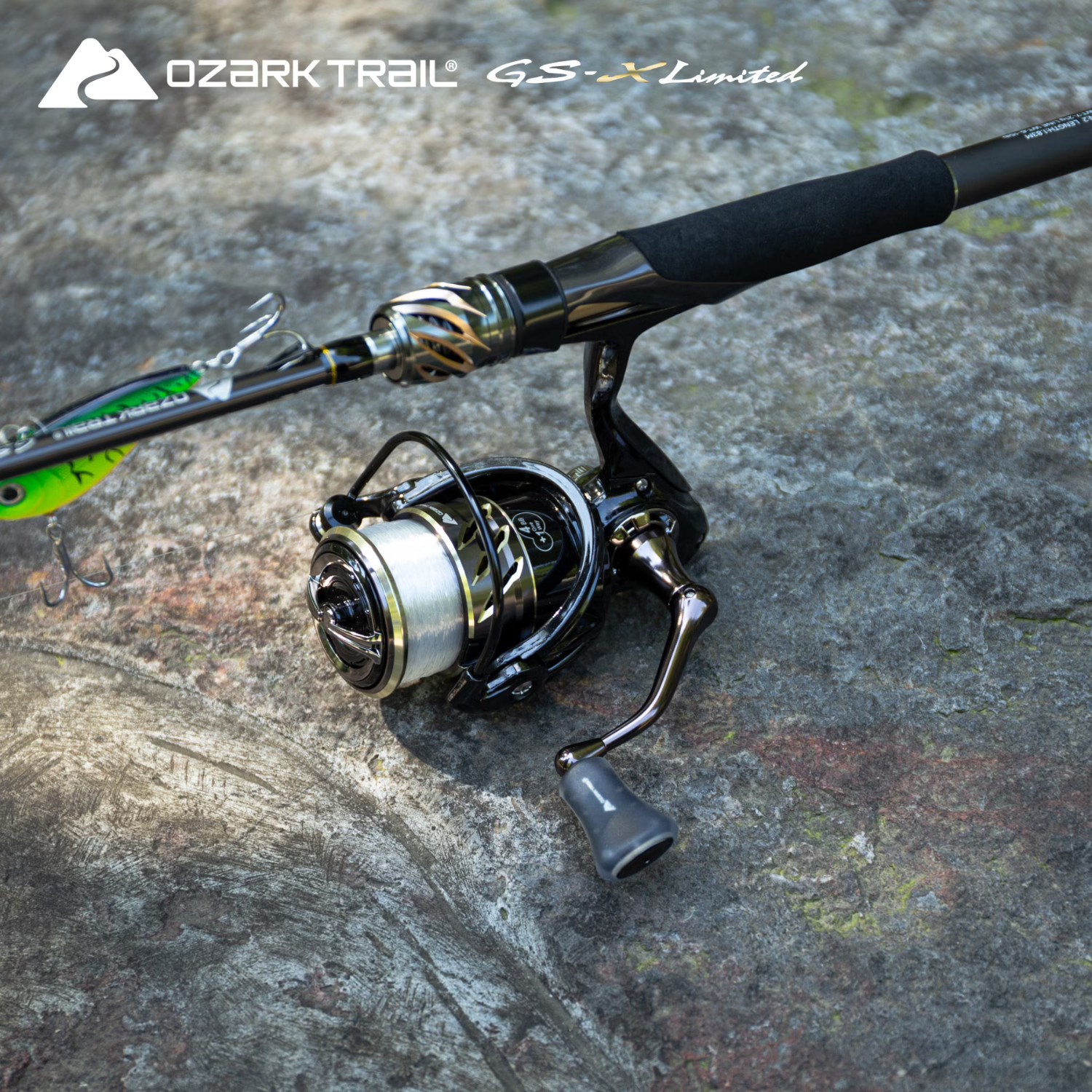 Ozark Trail GS-X Limited Spinning Combo 6’6″ MH Rod 4000 Reel