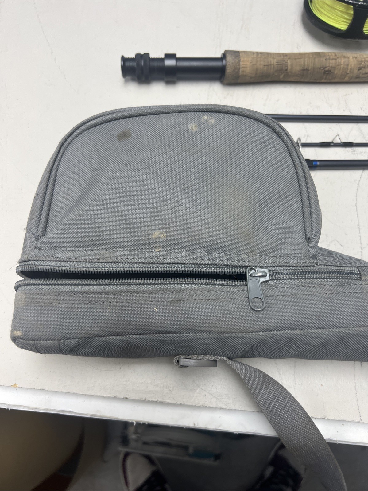 Cabela’s White River Fly Shop prestige Fly Fishing Rod ,Reel, And Case!!