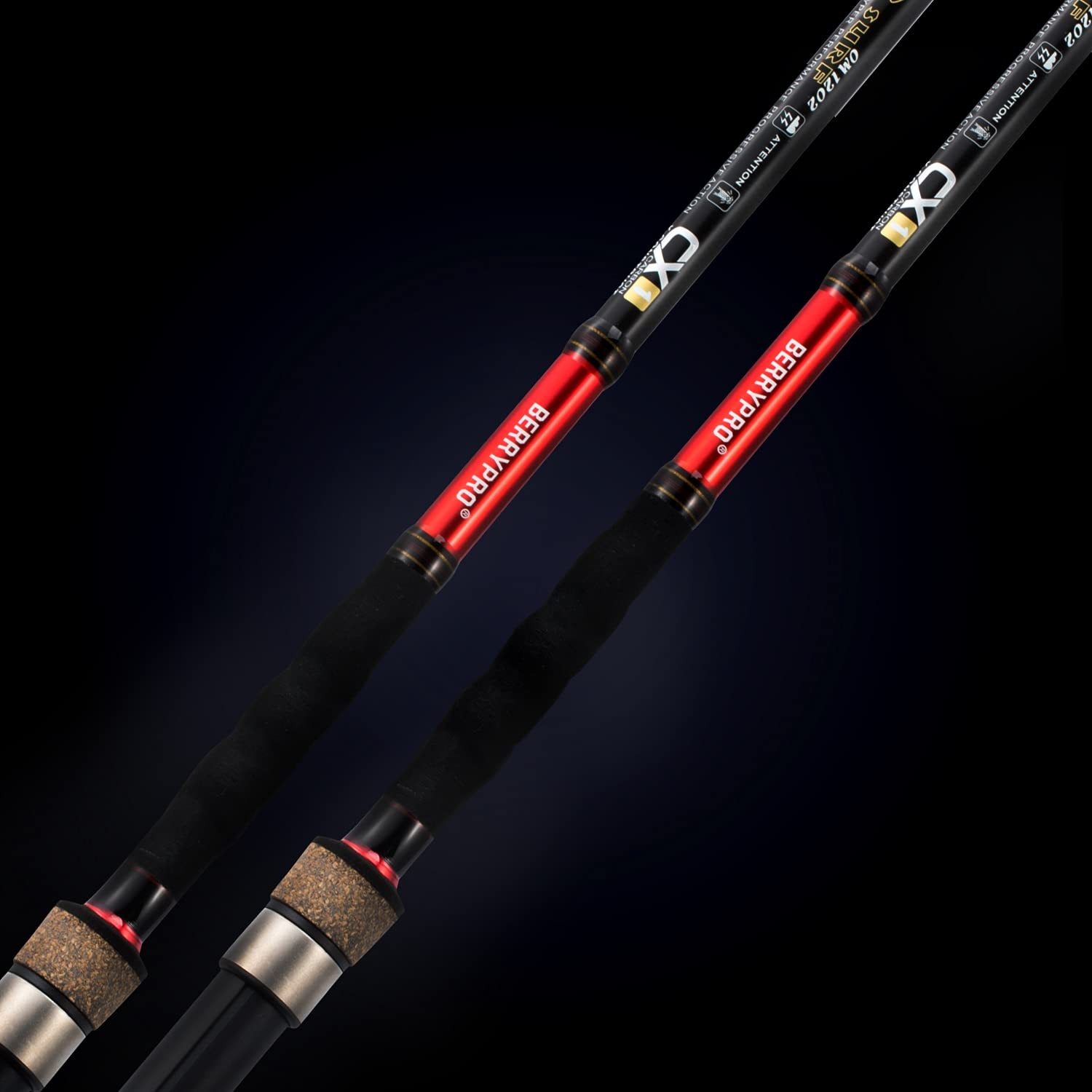 Berrypro Surf Spinning Rod Full Carbon Surf Fishing Rod Medium Action Surf Rod