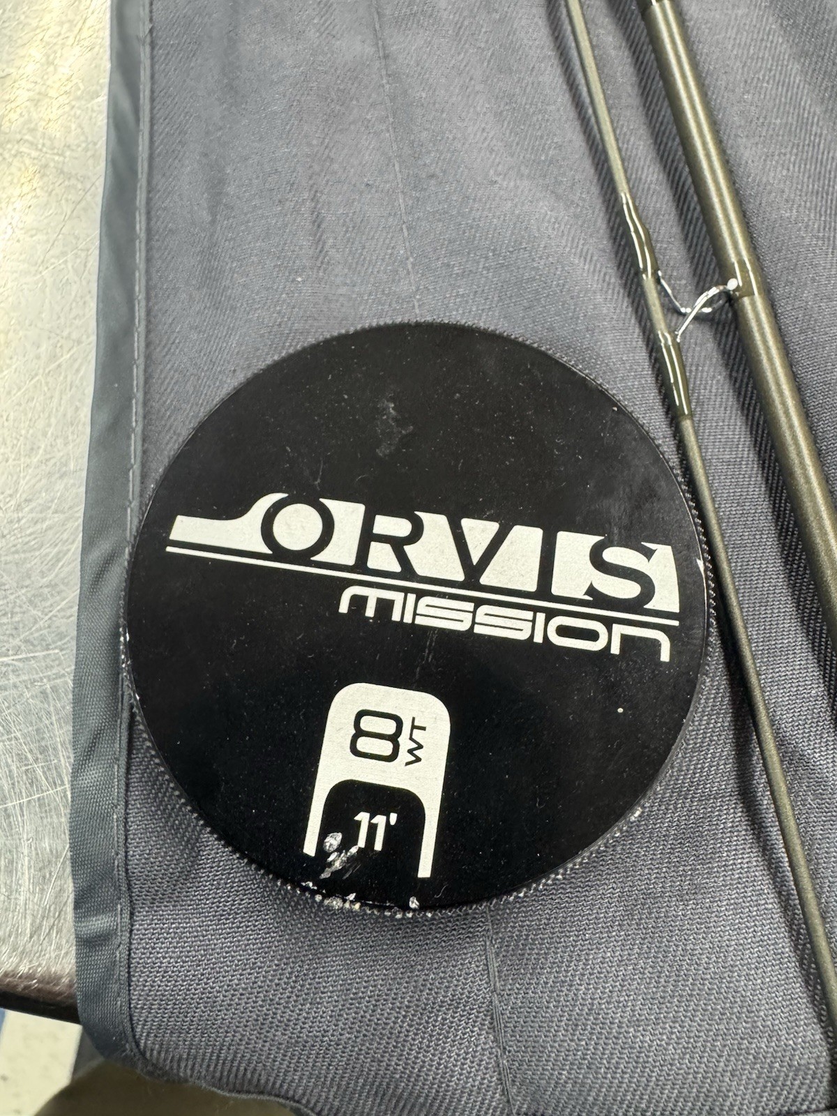 ORVIS MISSION 4 PIECE FLY ROD 11′ 8WT TWO HANDED IN CASE MADE USA