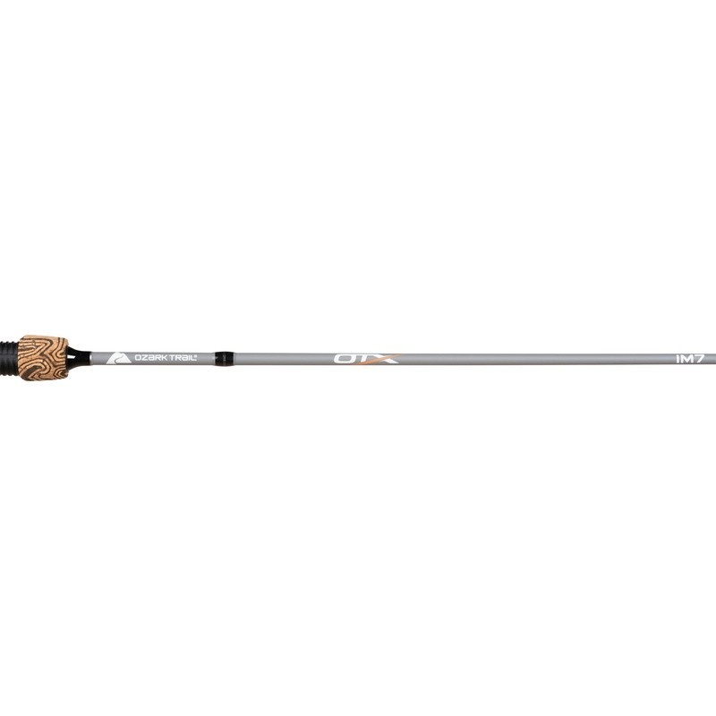 Lightweight IM7 Graphite Spinning Rod W/ Cork Grip Freshwater Saltwater Fishing