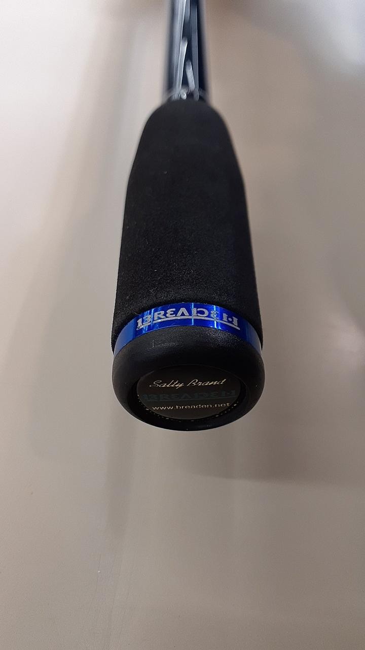 Breaden Specimen 90DEEP Eging Rod 9ft, Slight Rust, Cracks, Used, 128g