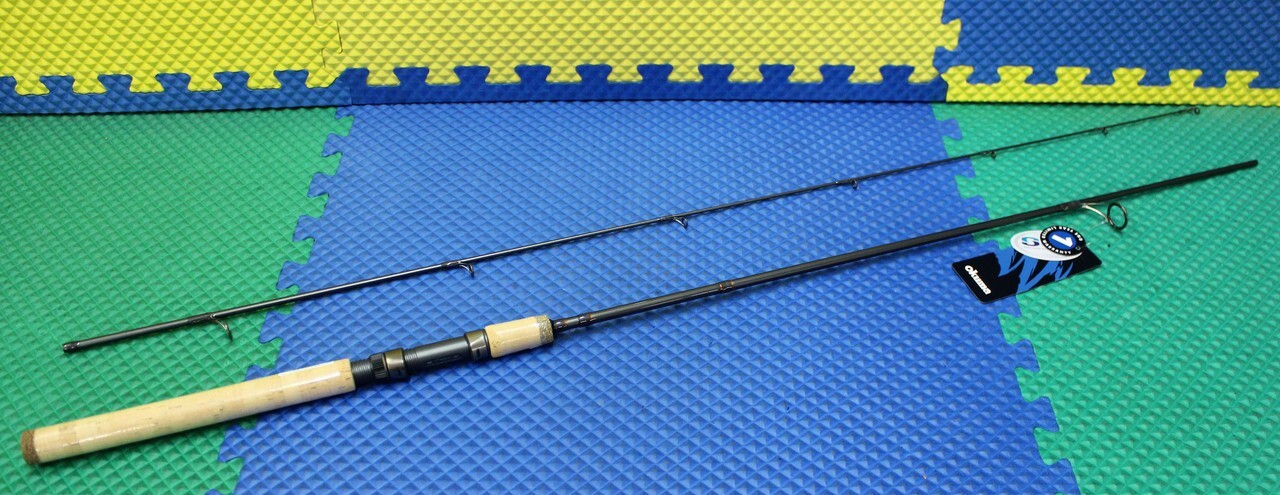 Okuma SST “a” Cork Grip Spinning Rod 7′ 0″ 2 Piece Medium Light SST-S-702MLa