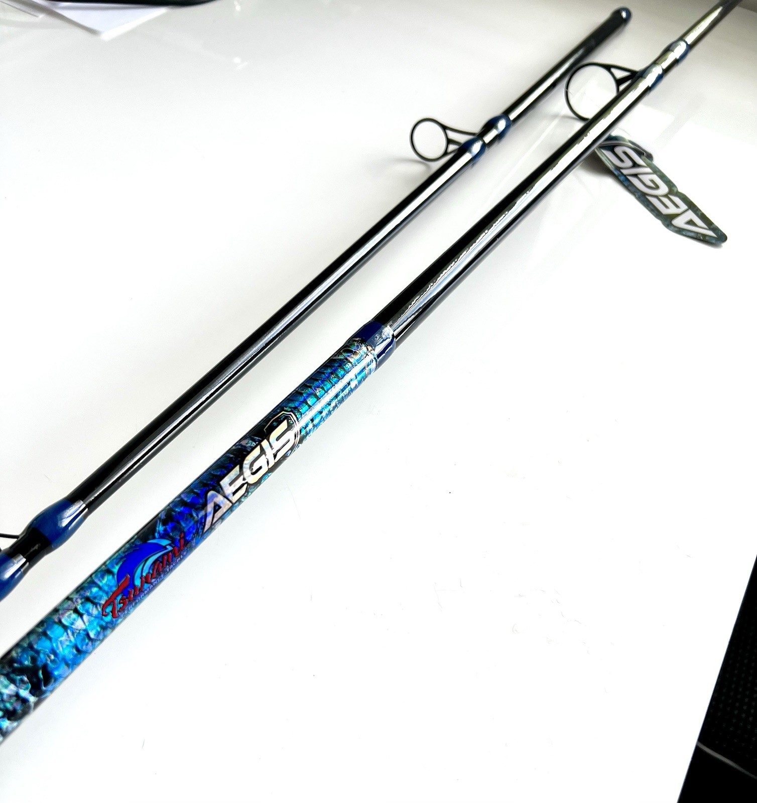 TSUNAMI Surf Rods – Spinning Crabbing Mono 8’ Fishing Pole – GET UP TO 35% OFF!