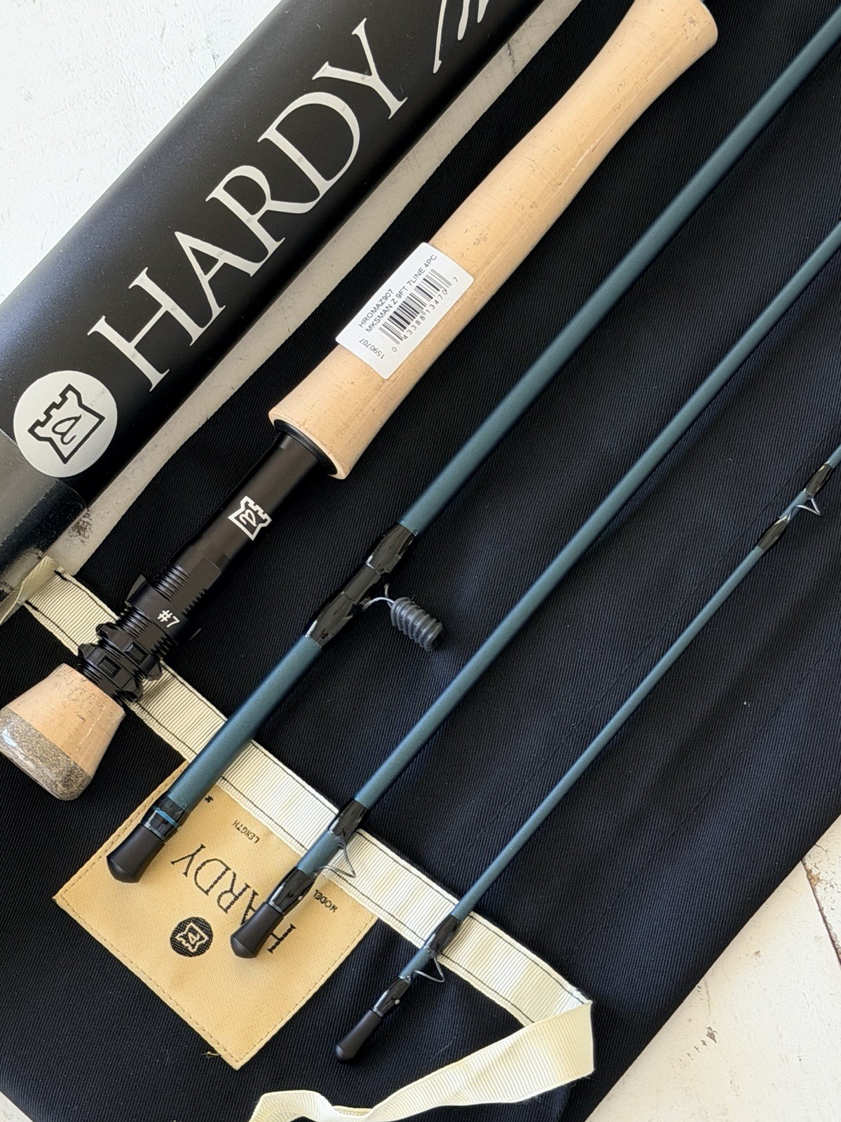 **BEAUTIFUL** 🔥NEW HARDY MARKSMAN Z 7wt. 9’Ft Fly Rod!! 🔥~LEGENDARY~🔥