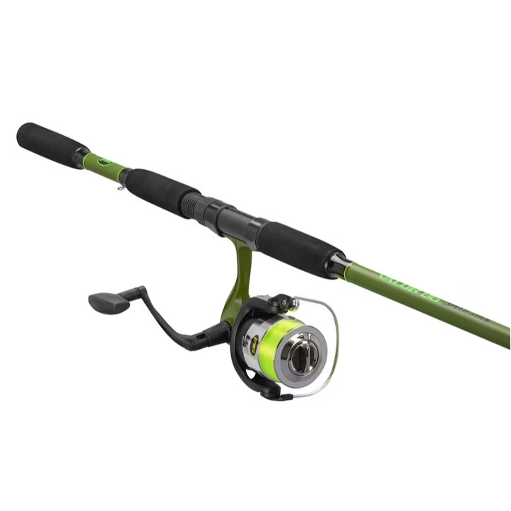 Lew’s Valor 7′ Medium Heavy Action Big Game Spinning Rod and Reel Fishing Combo