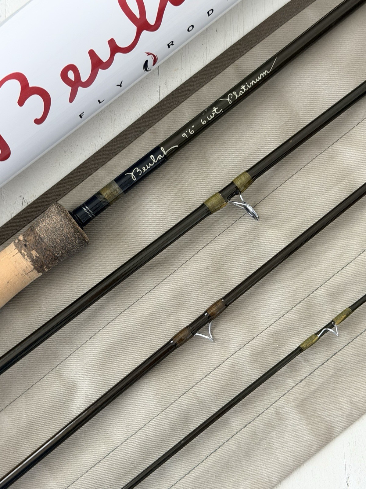 **BEAUTIFUL**🔥 BEULAH PLATINUM 6wt 9’6”in~4pc Fly Rod🔥~LEGENDARY~🔥