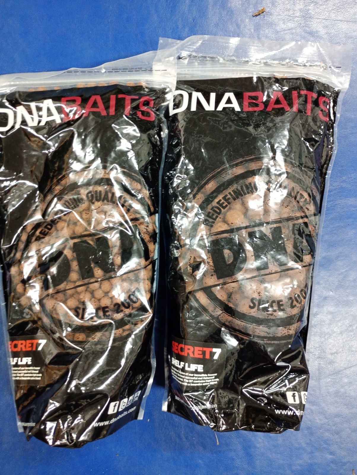Dna baits secret 7 shelf life 1 kg bag ( Mini )