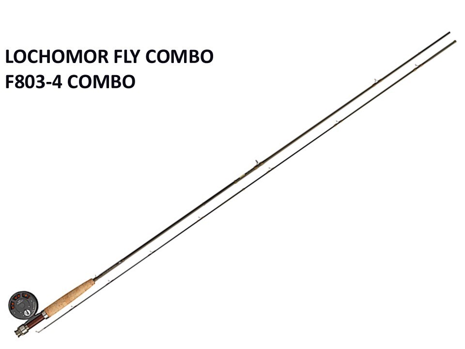 DAIWA LOCHOMOR FLY COMBO F803-4COMBO Fly Fishing Starter Combo ship from Japan