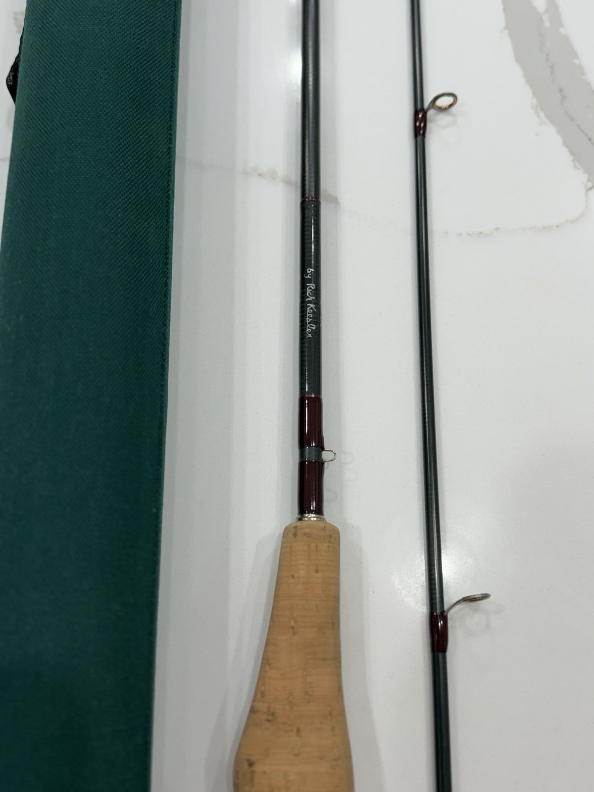 custom graphite fly fishing rod manufactured by Rich Kessler Make An Offer