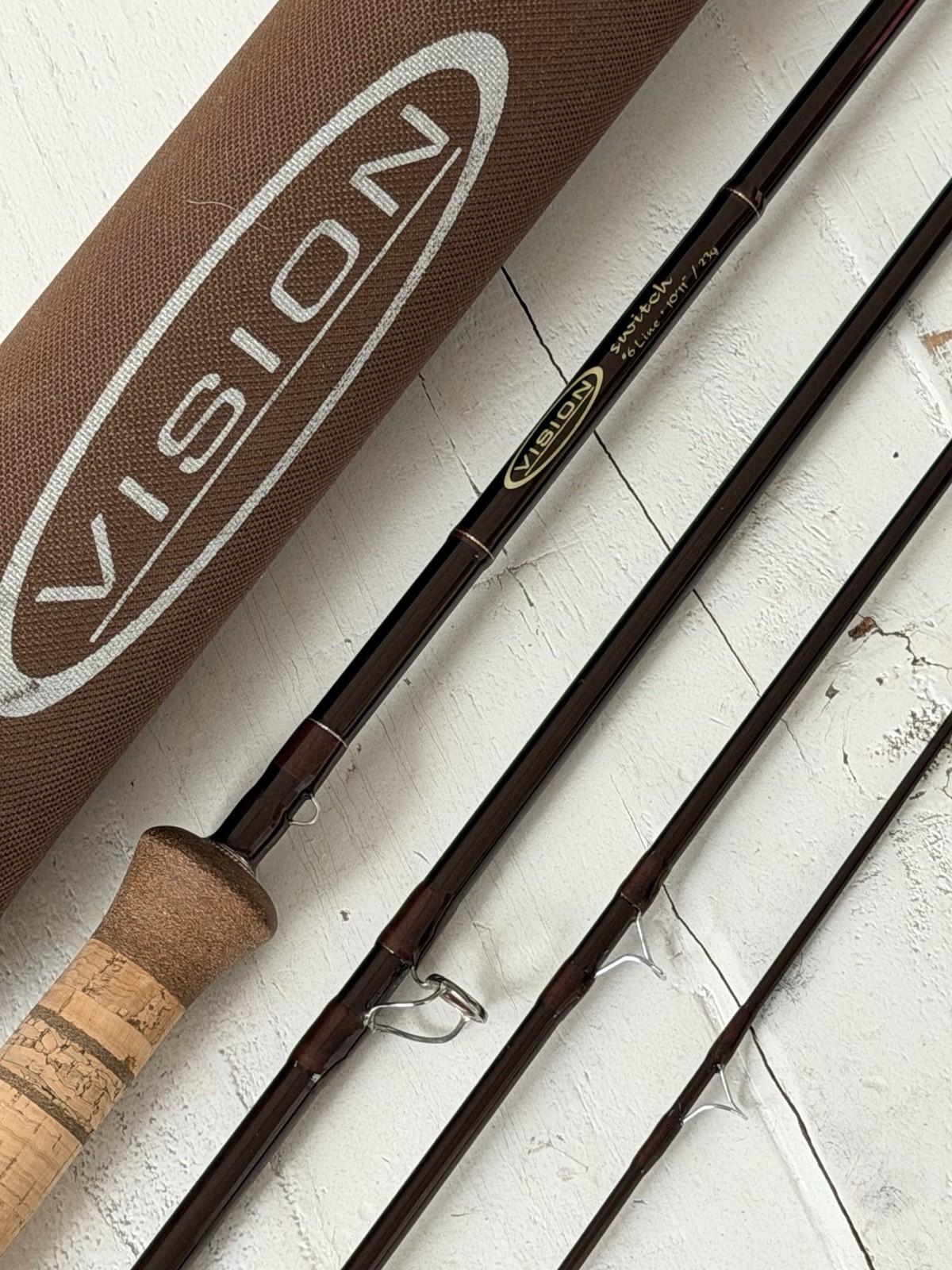 **BEAUTIFUL** 🔥 VISION 6wt. 10’11”in 4pc Switch/Spey Flyrod!! 🔥