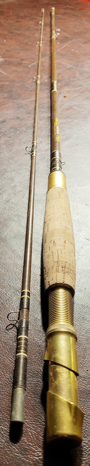 VINTAGE RODDY PRO SERIES 8′ 6″ INCH CONVENTIONAL FLY FISHING ROD GBH-HCH @@