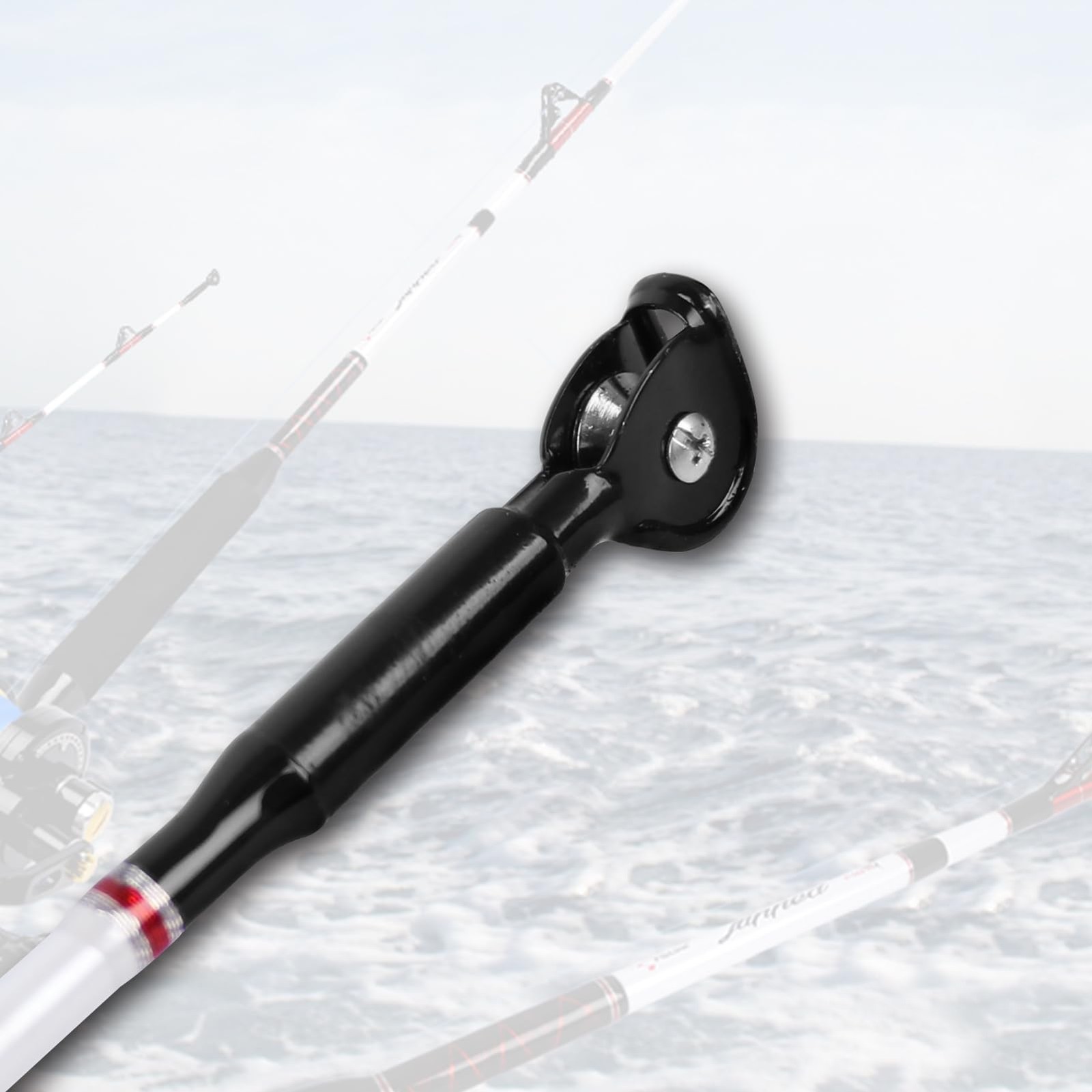 Fiblink Trolling Rod Saltwater Deep Dropper Big Game Rod Conventional Boat Rolle
