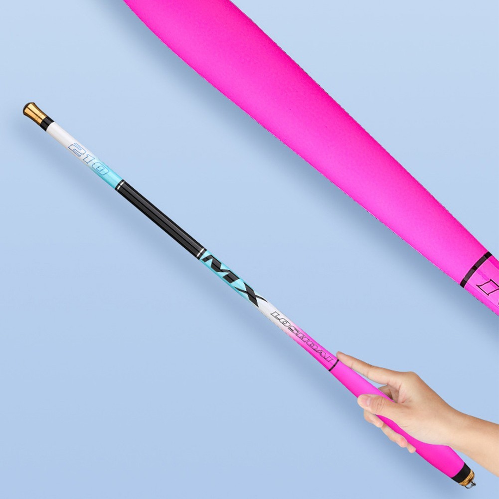 Travel Friendly Carbon Fiber Fishing Rod 1 5m to 6 30m with Multi Strand Rope
