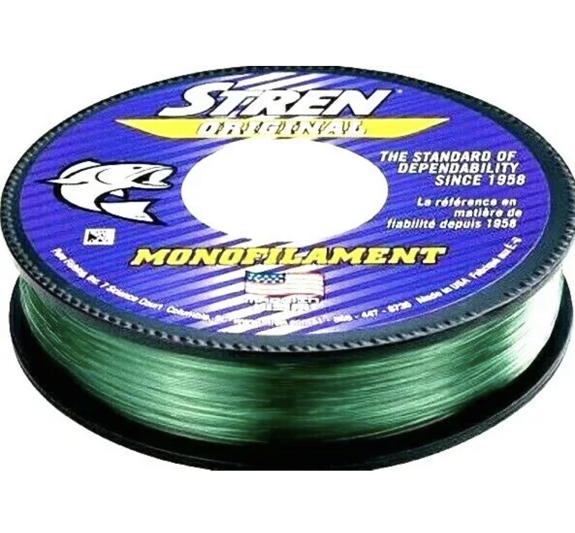 Stren Original 8 LB 100 YD Low-Vis Green