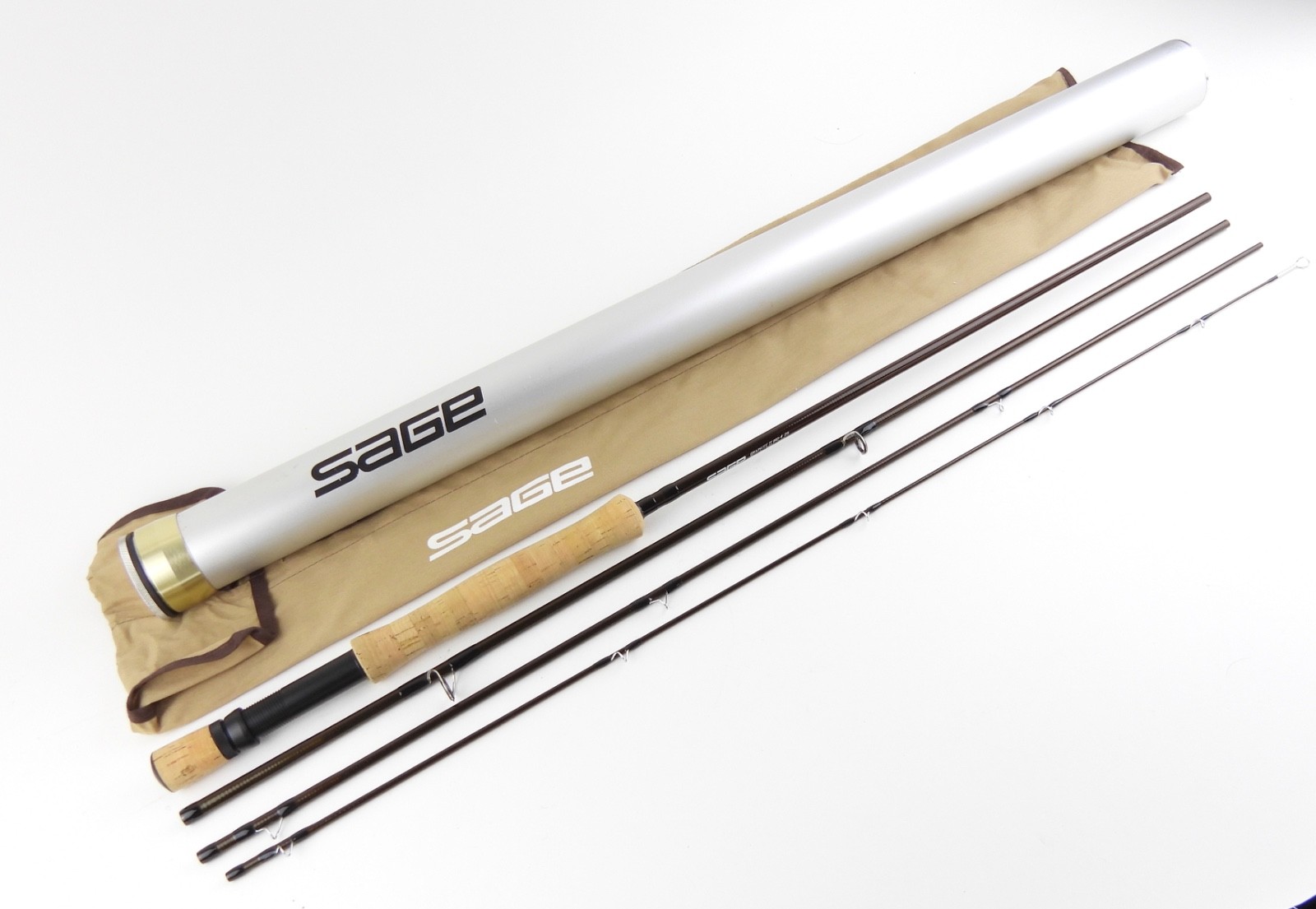 Sage Graphite II 890-4 DS Fly Fishing Rod. 9’. 8wt. W/ Tube & Sock.