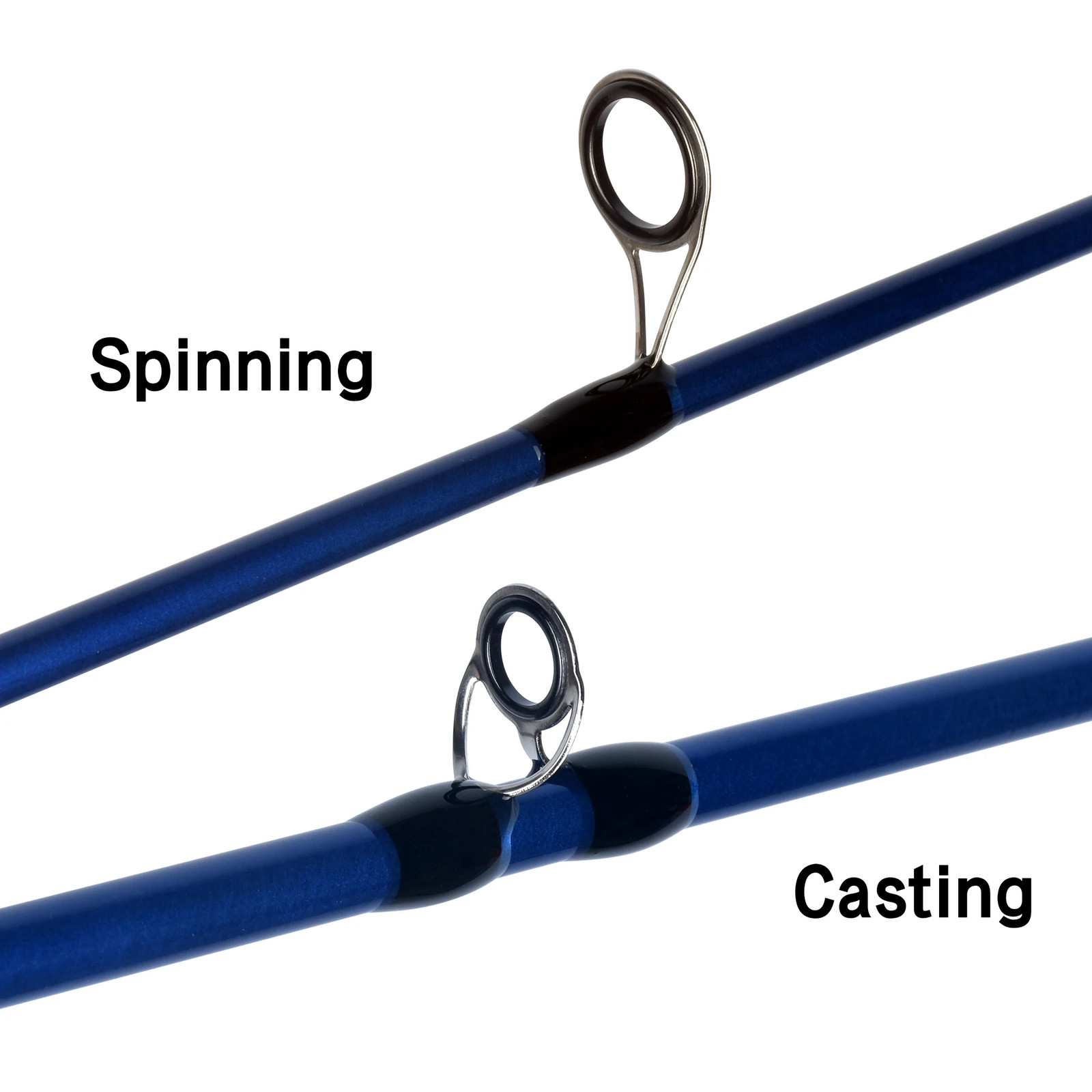 BIUTIFU Baitcasting Spinning Mini Fishing Rod 4/5 Section 1.8/2.1mTravel Carbon