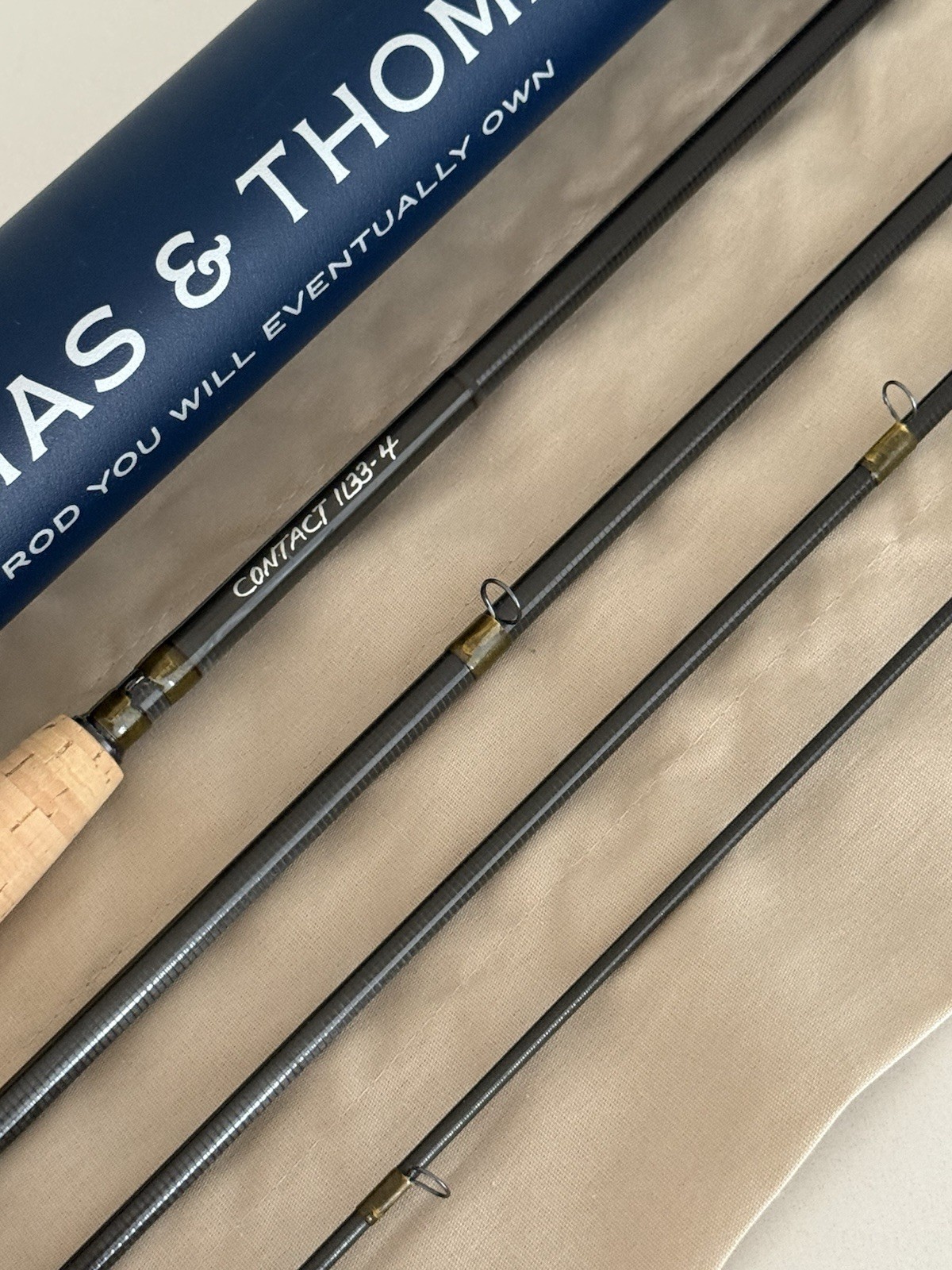 ** BEAUTIFUL**🔥 Thomas & Thomas CONTACT 3wt 11’3”in~4pc Fly Rod!!🔥~LQQK~🔥