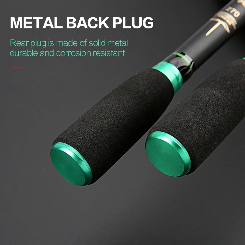Telescopic Fishing Rod M Power Travel Casting Spinning Rod 1.8M-3.0M Carbon Pole