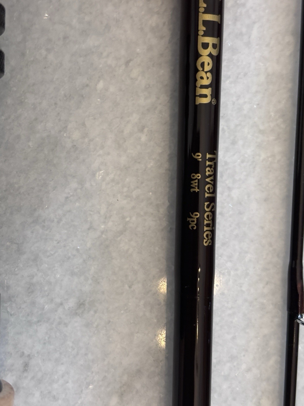 L.L.Bean (New)Travel Series Fly Rod 9ft 8wt 9pc w/ Zippered Rod Tube Case