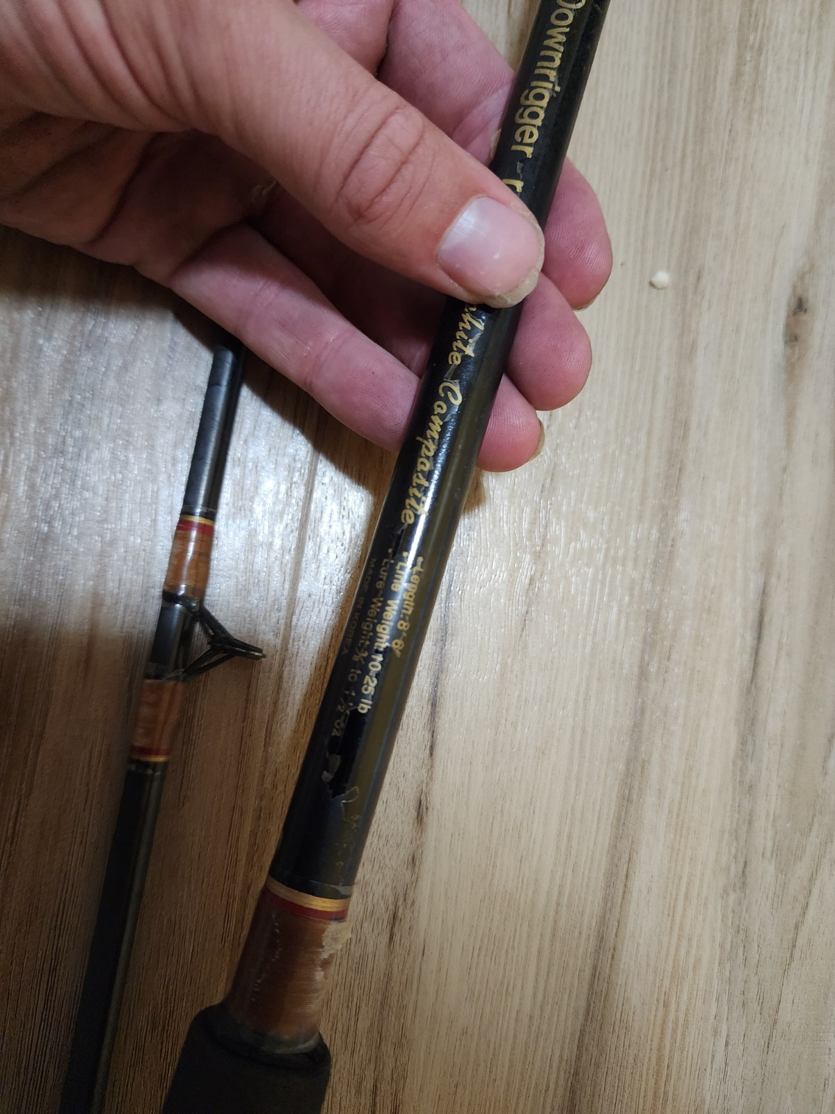 Cabelas 8’ 6″ Downriger 2-Piece Rod
