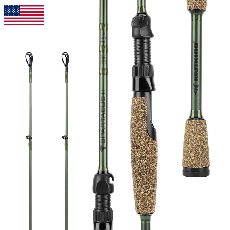 Kastking Spartacus Ii Fishing Rods – Im6 Graphite Blanks Casting Spinning Rods