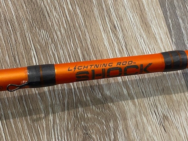 Berkley Lightning Rod Shock BCSHK601M 6′ 1 Pc Med Fast 8-17 ib Line Casting Rod
