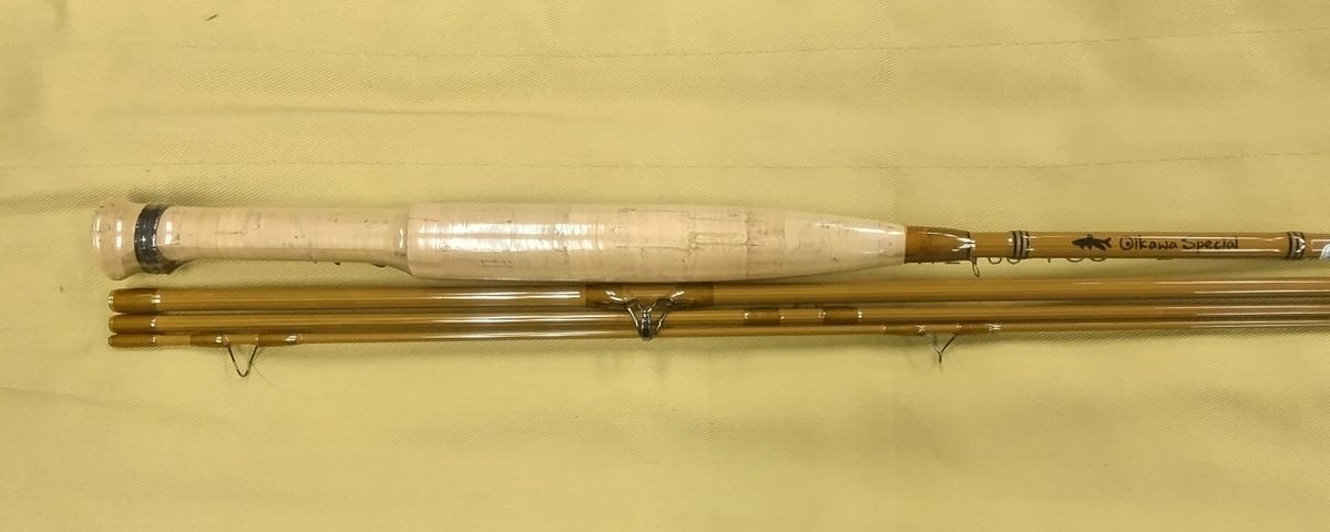 TIEMCO Oikawa Special 761-4 Fly Rod 7ft 6in 1 4pc from Japan