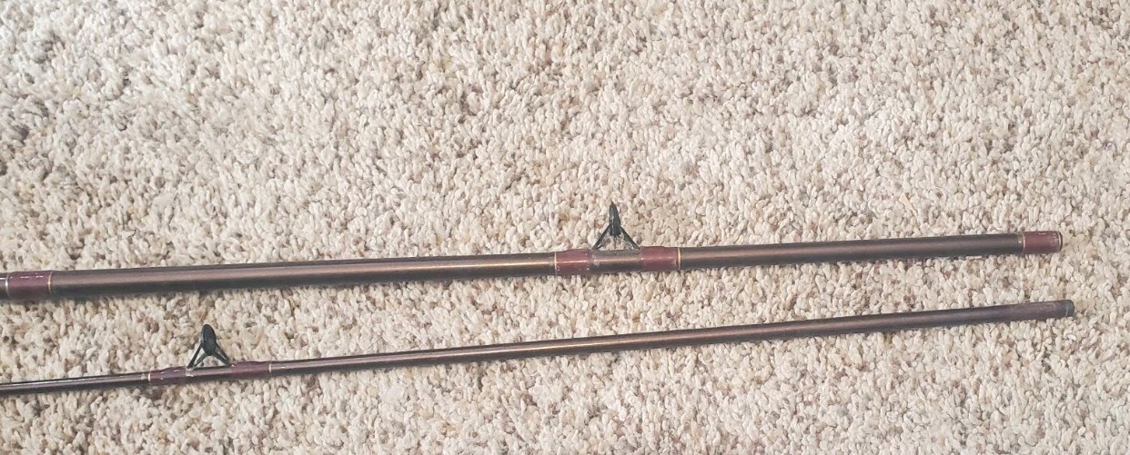 Bass Pro Shops Classic 100 Series 102 Casting Fishing Rod 6′ Medium 2 Piece