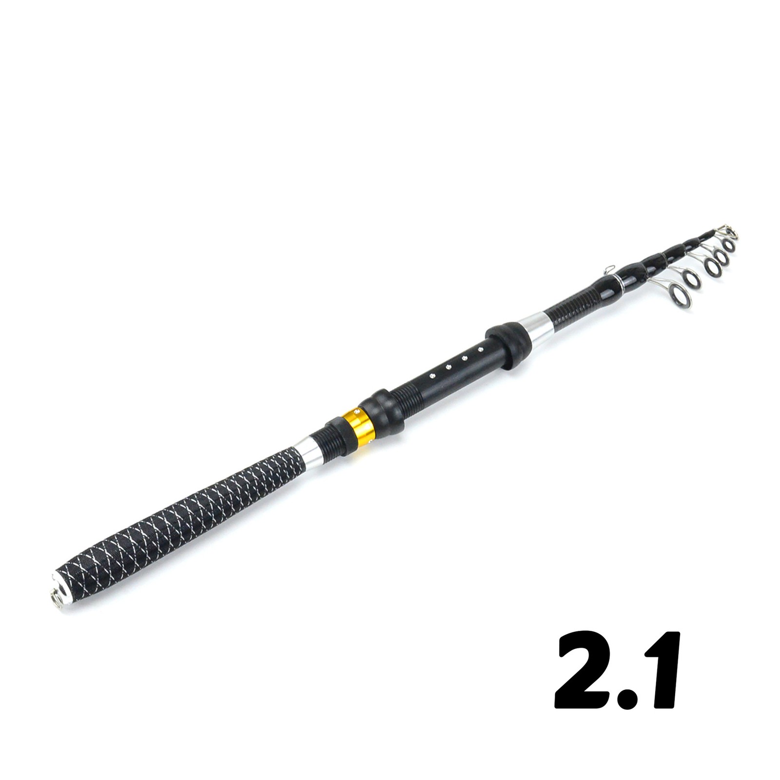 Hard Fishing Rod Carbon Fiber Telescopic Fishing Rod Fishing Pole 1.8M-3.0M