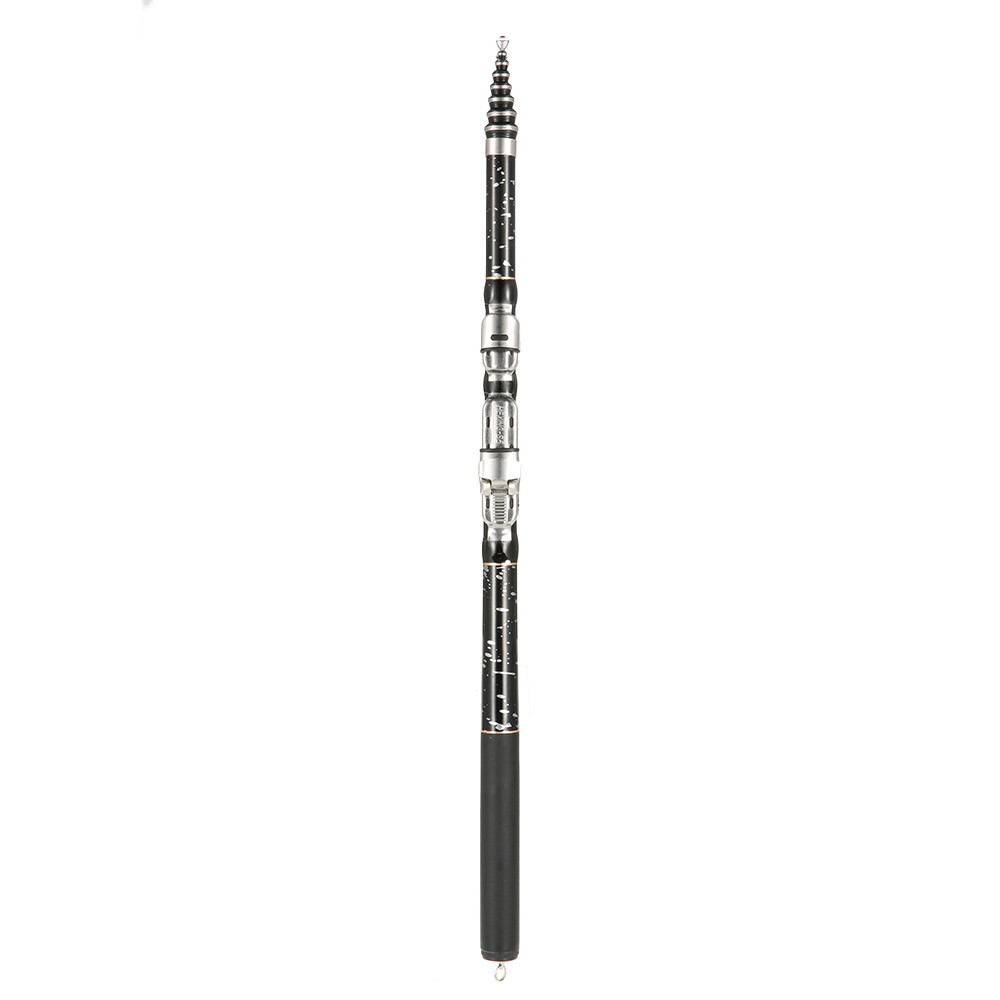 High-tensile 2.4m Carp Fishing Rod Carbon Retractable Rod Tackle O1V2