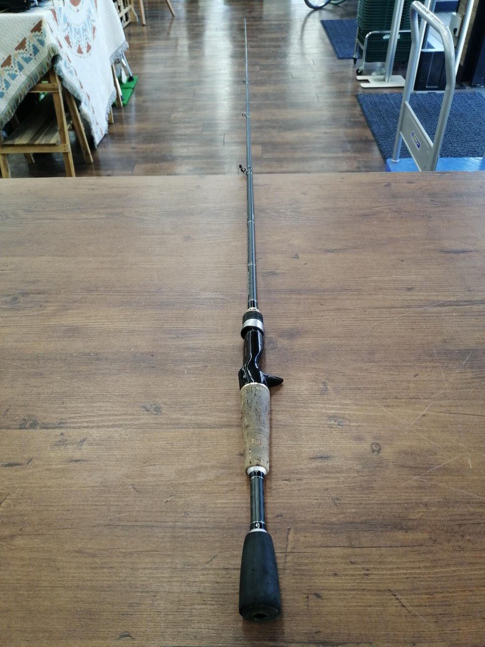 Quon Bastard BTC-631L Bass Fishing Rod 6’3″ (190cm), Medium Power, 10lb Line