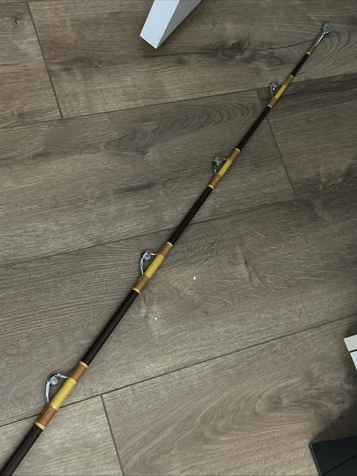 7’ NATIONAL LARGE GAME TROLLING /fishing Rod 7050 IGFA 50LB ROLLER ROD