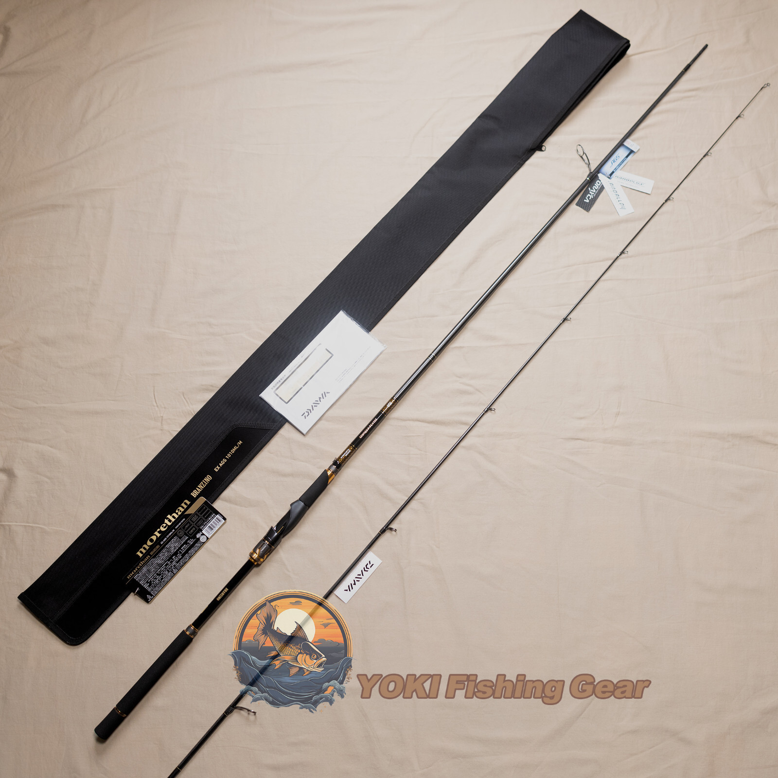 Daiwa Morethan BRANZINO EX AGS 1010ML/M Spinning Rod Shipping From JAPAN