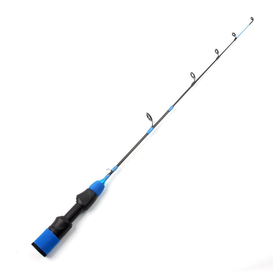 Ice Fishing Rod Carbon Fiber Fast Action Casting Spinning Travel Rod Carp 55cm