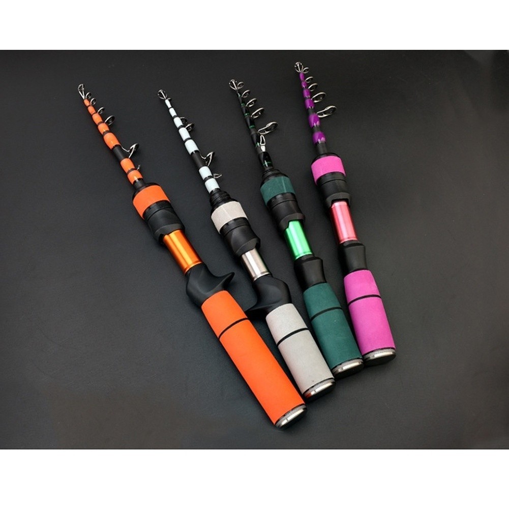 Collapsible Lure Carbon Fiber Rod Stable Reel Seat Lure Fishing Fishing Gear