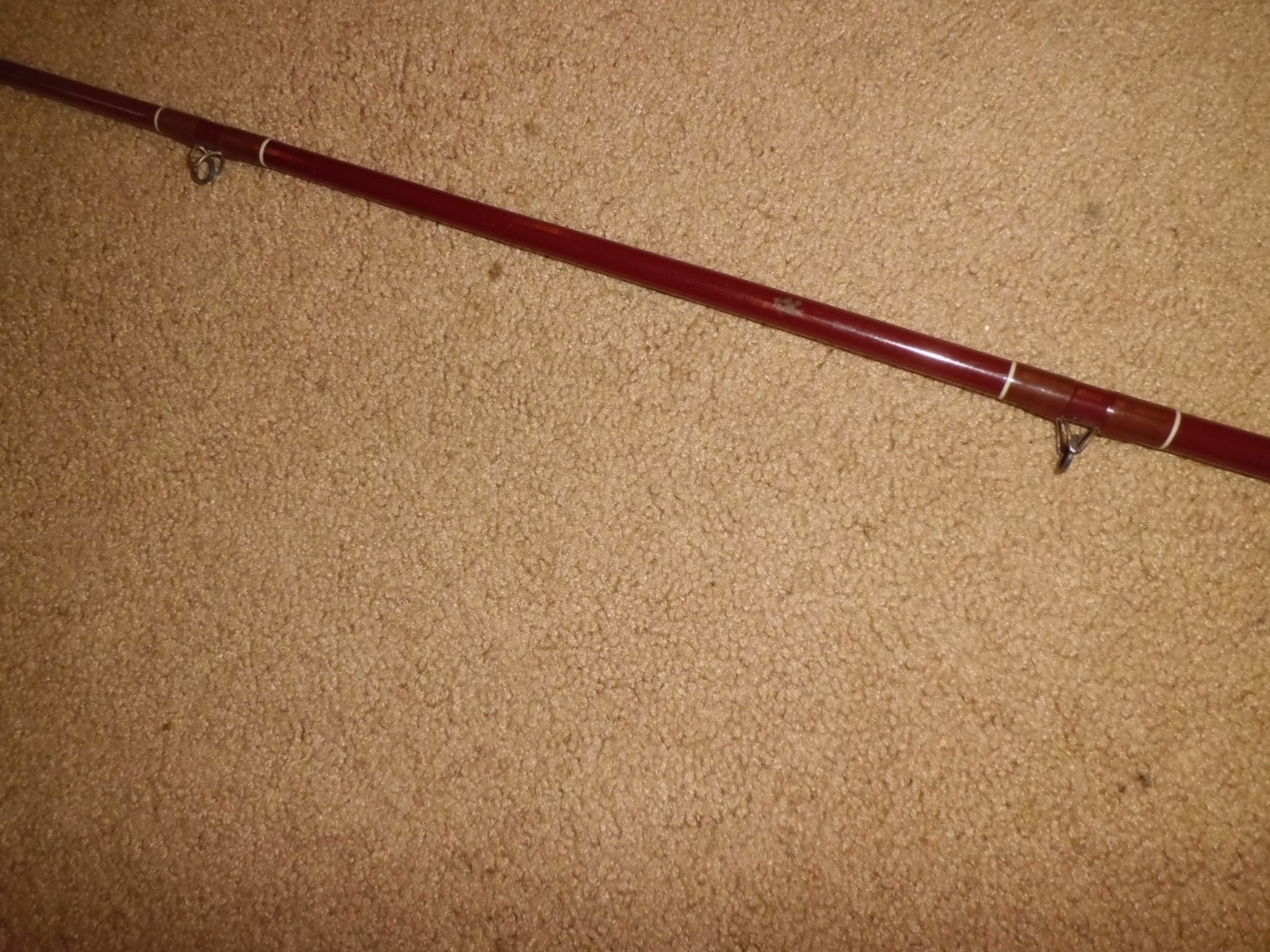 Vintage FENWICK Feralite 1265 Baitcasting 6’6″ Rod- USA- 8-20lb test #H39559
