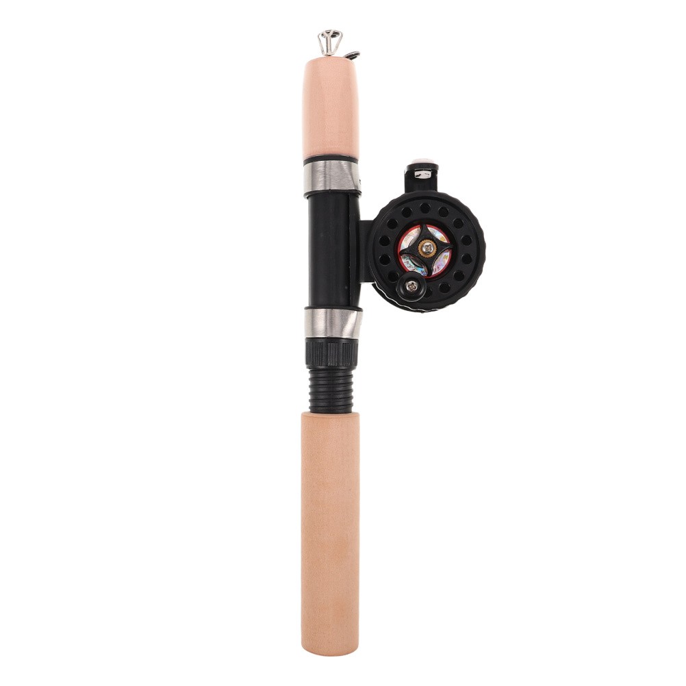 Extendable Ice Fishing Rod Set With Reel Compact Telescopic Pole