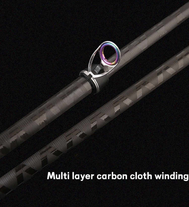 Telescopic Fishing Rod Carbon Fiber Spinning Rod Travel Fast Sensitivity Pole