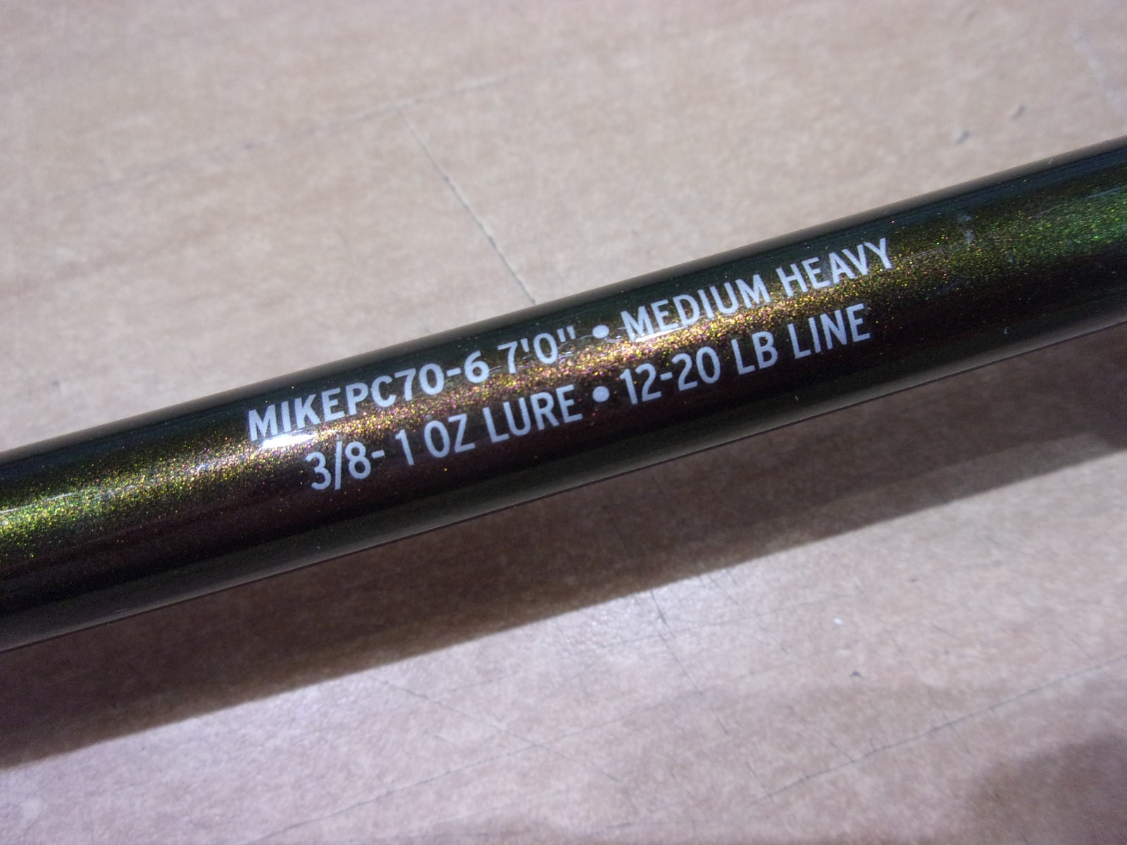 ABU GARCIA IKE SIGNATURE POWER CASTING ROD 7 foot Medium Heavy power