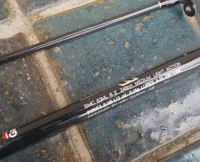Abu Garcia Maxxar Graphite BMC 83ML 8’3″ 248CM medium light action