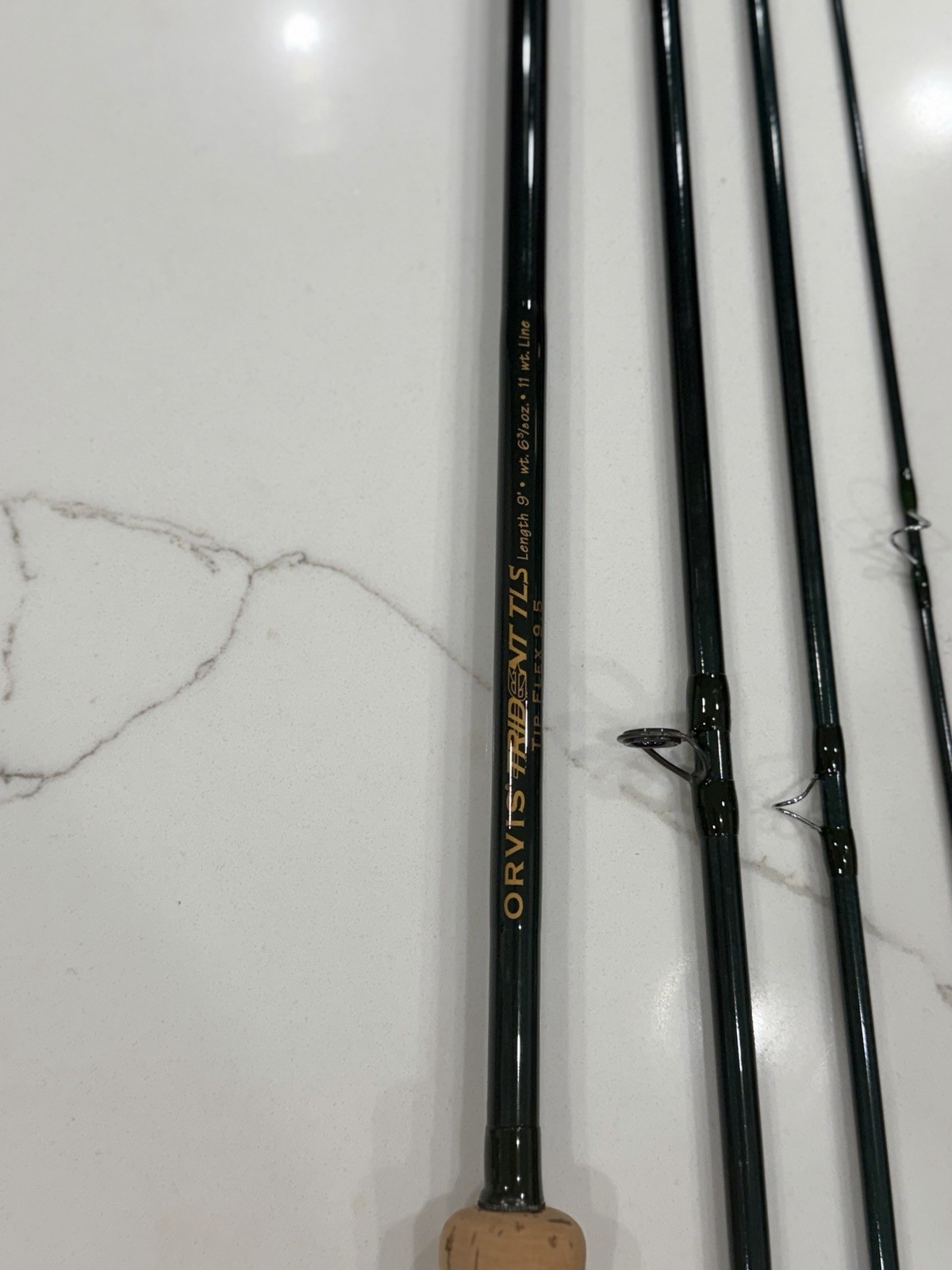 Orvis Trident TLS Tip Flex fly rod 9’ 4pc 11wt