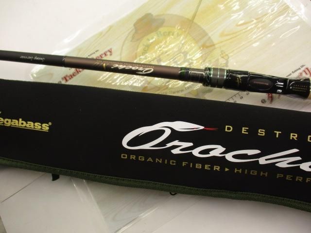 Megabass Orochi X10 F7-71XT SWAMP SURVIVOR Bass Rod Used