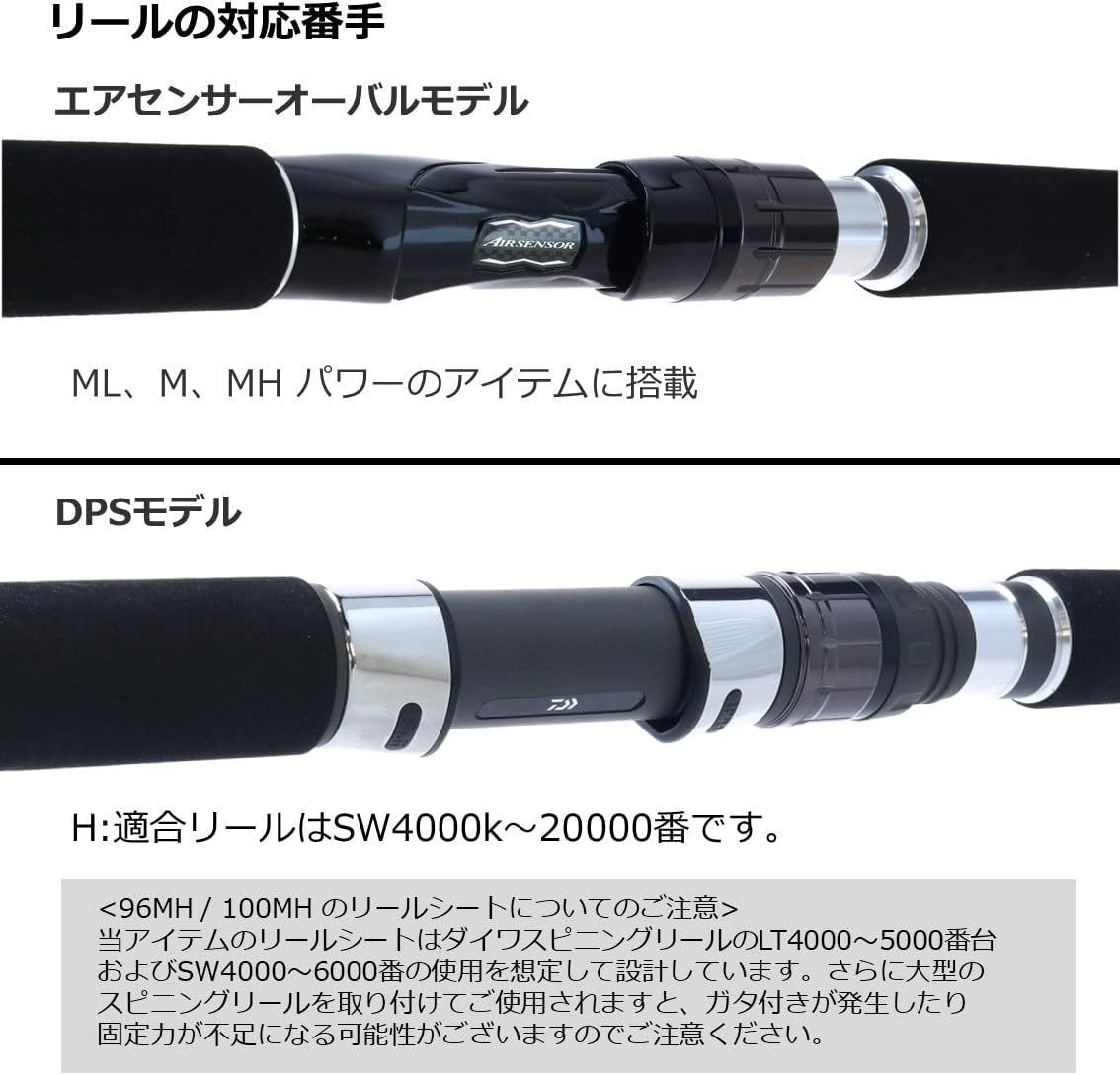 DAIWA SHORE JIGGING ROD DRAGGER X 100H