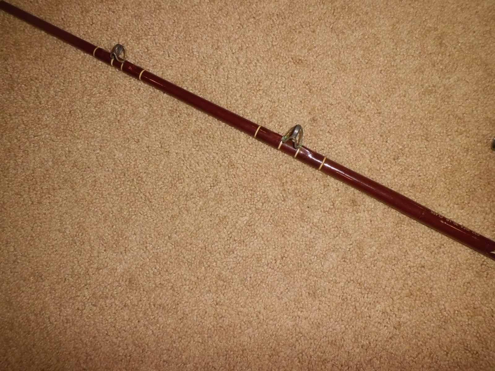 Vintage FENWICK Feralite 632 IGFA 30 lb Conventional 6’9″ Rod made in USA