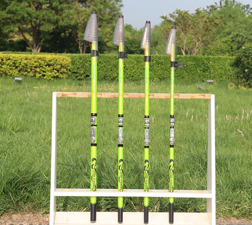 Telescopic Rock Fishing Rod 3.6m-6.3m Carbon Rod Travel Spinning Saltwater Pole