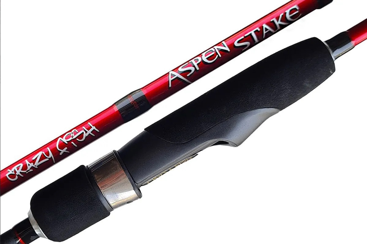 Crazy Fish Aspen Stake AS772MH (10-35g 235cm 7’7″132.9g) spinning rod