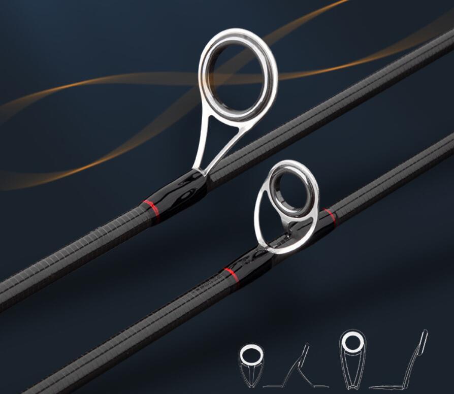 Fishing Rod 1.68M 1.8M Carbon Spinning/Casting Rod Trout Lure Travel Pole M/L/MH