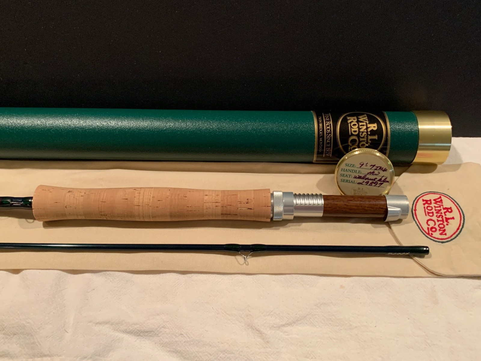 Winston IM6 2pc – 9′ 7wt / Absolutely New – Perfect
